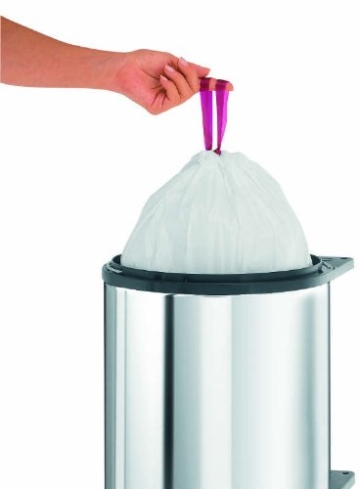Brabantia Müllbeutel, Mülltüte, Müllsack, Abfallbeutel, Kode D, 15 Liter, 20 Stück, 246760 - 