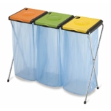 Dreifacher Müllsackständer für 3x 120 Liter Gelber Sack Mülleimer Müllsackhalter -
