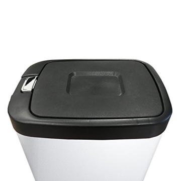Kendan - Edelstahl 38 Liter Druckknopf-Automatik Mülleimer Recyceln Innenfach Abschnitt Müll Abfall Küche Abfalleimer - 