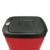 Kendan - Rot 38 Liter Druckknopf-Automatik Mülleimer Recyceln Innenfach Abschnitt Müll Abfall Küche Abfalleimer - 