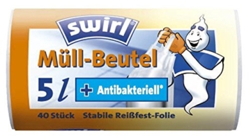 Swirl® Tragegriff Müllbeutel 5 Liter -