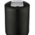 WENKO 21211100 Kosmetikeimer Brasil Schwarz S - absolut bruchsicher, Fassungsvermögen 2 L, Thermoplastischer Kunststoff (TPE), 14 x 21 x 14 cm - 